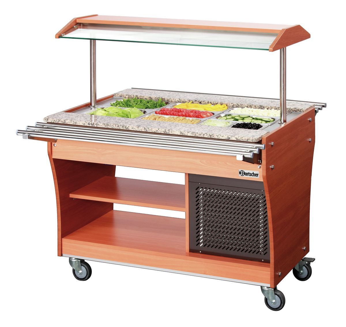 Bartscher Tray slide, 1 piece, 3x 1/1 GN - 125502