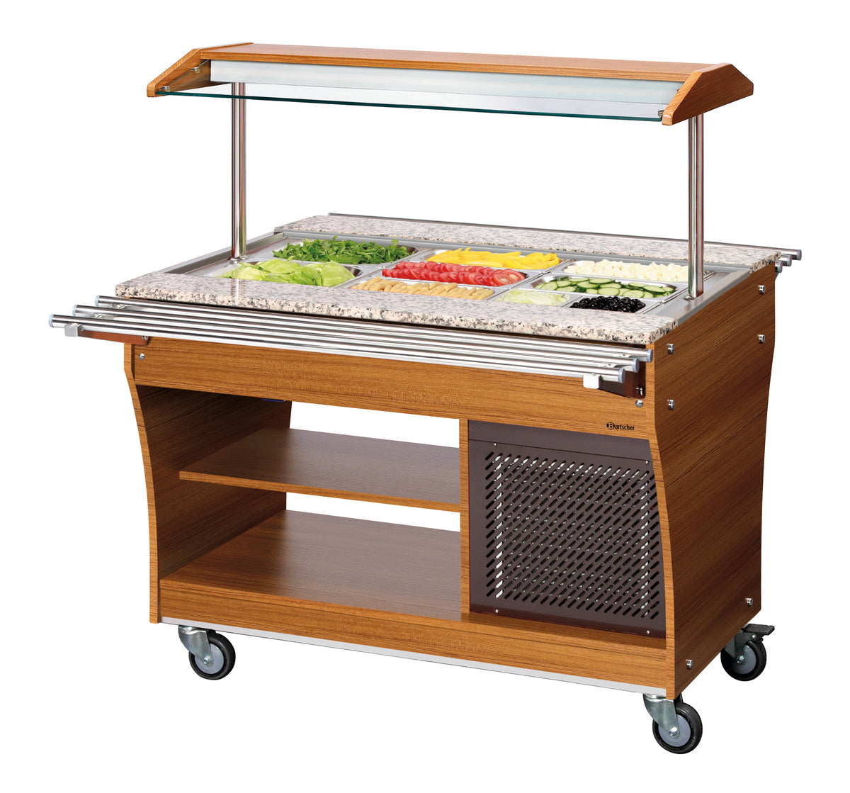 Bartscher Tray slide, 1 piece, 3x 1/1 GN - 125502