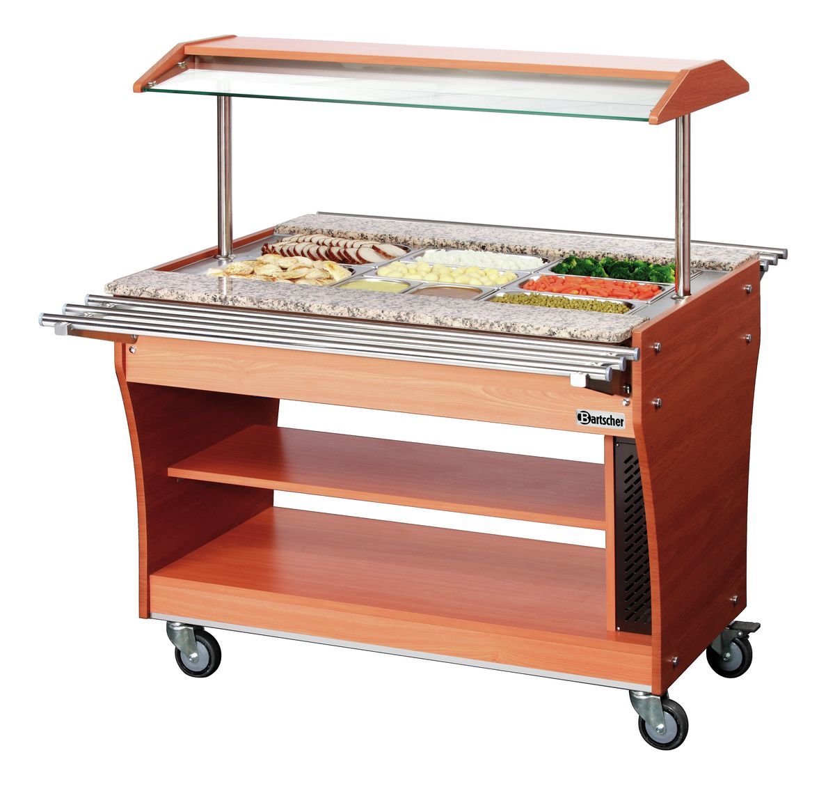 Bartscher Tray slide, 1 piece, 3x 1/1 GN - 125502