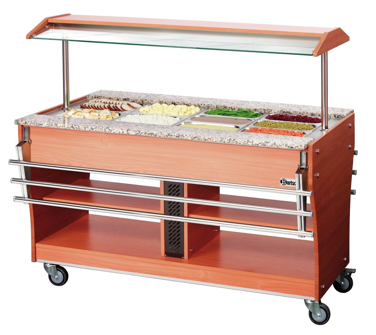 Bartscher Tray slide, 1 piece, 4x 1/1 GN - 125503