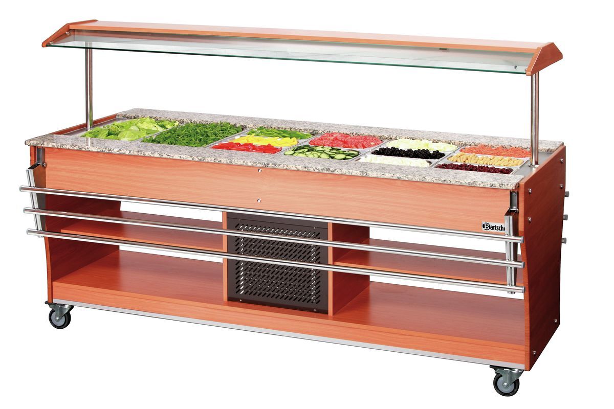 Bartscher Tray slide, 1 piece, 6x 1/1 GN - 125504