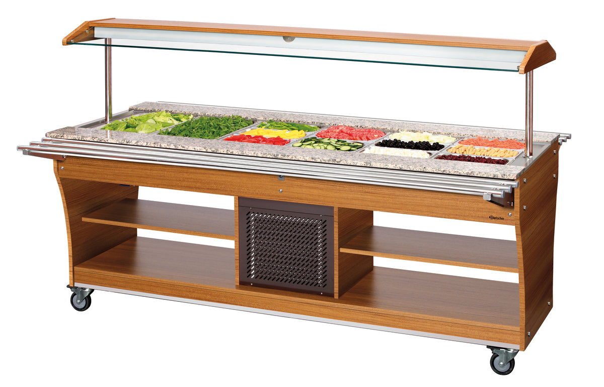 Bartscher Tray slide, 1 piece, 6x 1/1 GN - 125504