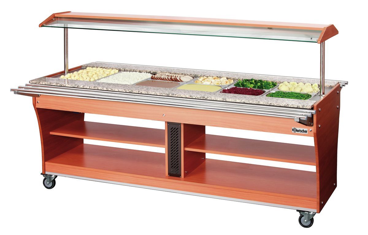 Bartscher Tray slide, 1 piece, 6x 1/1 GN - 125504