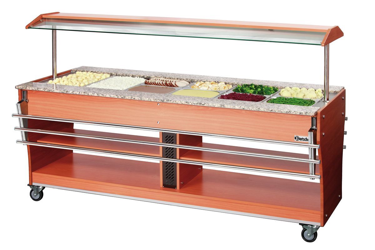 Bartscher Tray slide, 1 piece, 6x 1/1 GN - 125504