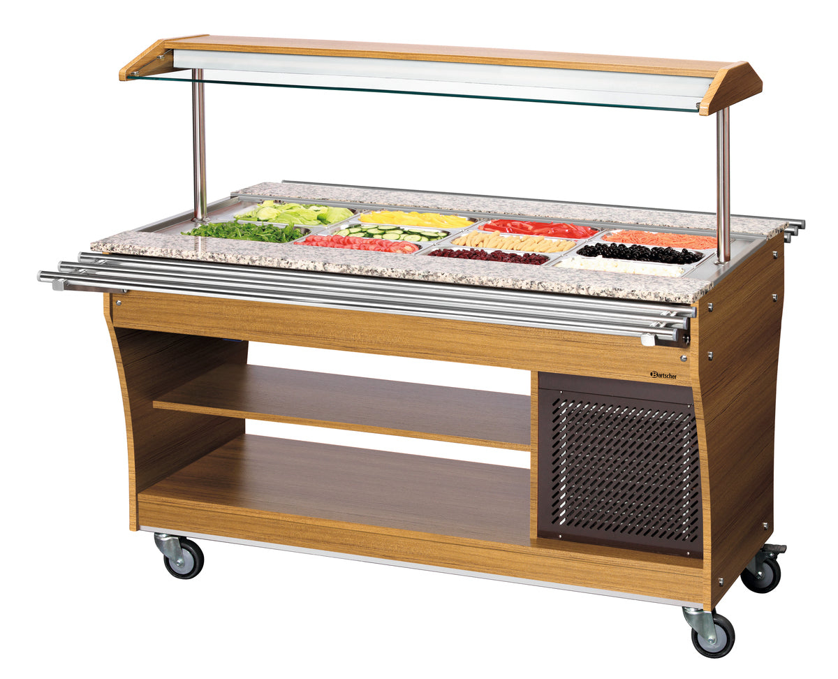 Bartscher Buffet trolley, cold, 4x 1/1 GN - 125526