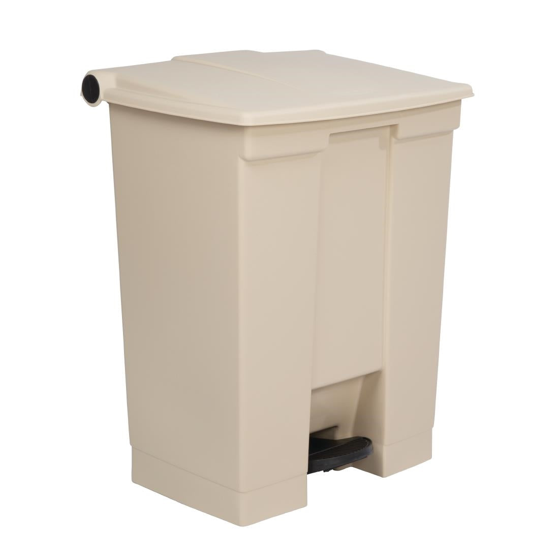 Rubbermaid Step On Pedal Bin Beige 68Ltr - L374 Rubbermaid