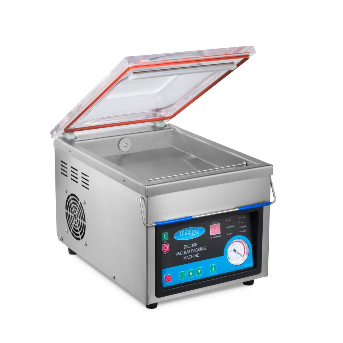 Maxima Vacuum Pack Machine - 26cm Seal - W28 x D38,5cm x H9 Chamber - 09300216