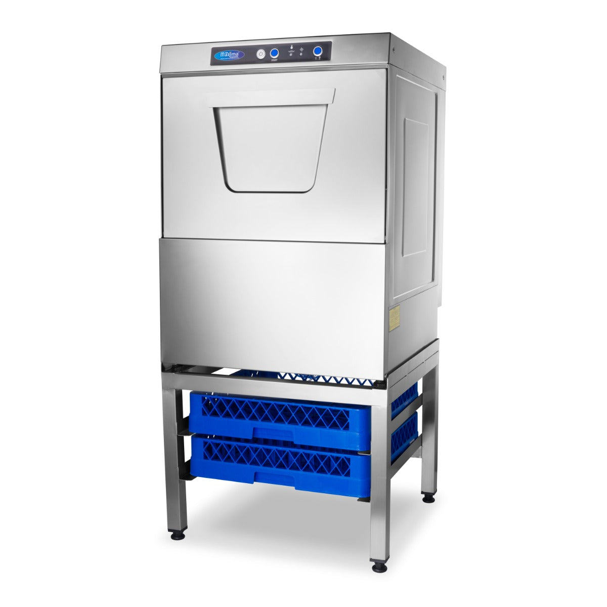 Maxima Undercounter Dishwasher - 50 x 50cm - with Drain, Rinse Aid and Soap Pumps - 400V - 09201010