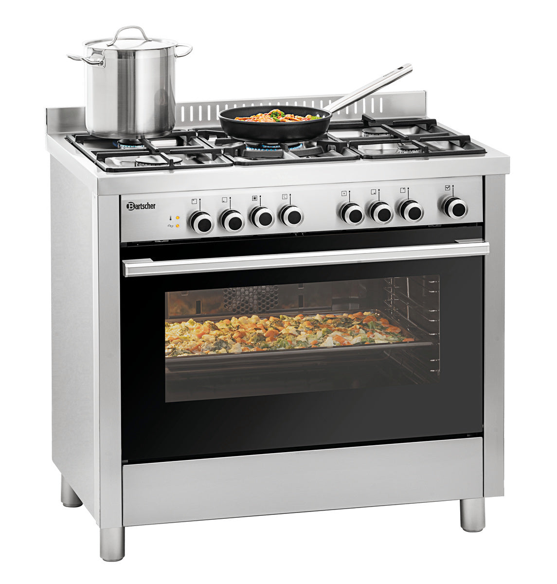 Gasfornuis BGH 600-521 - BARTSCHER