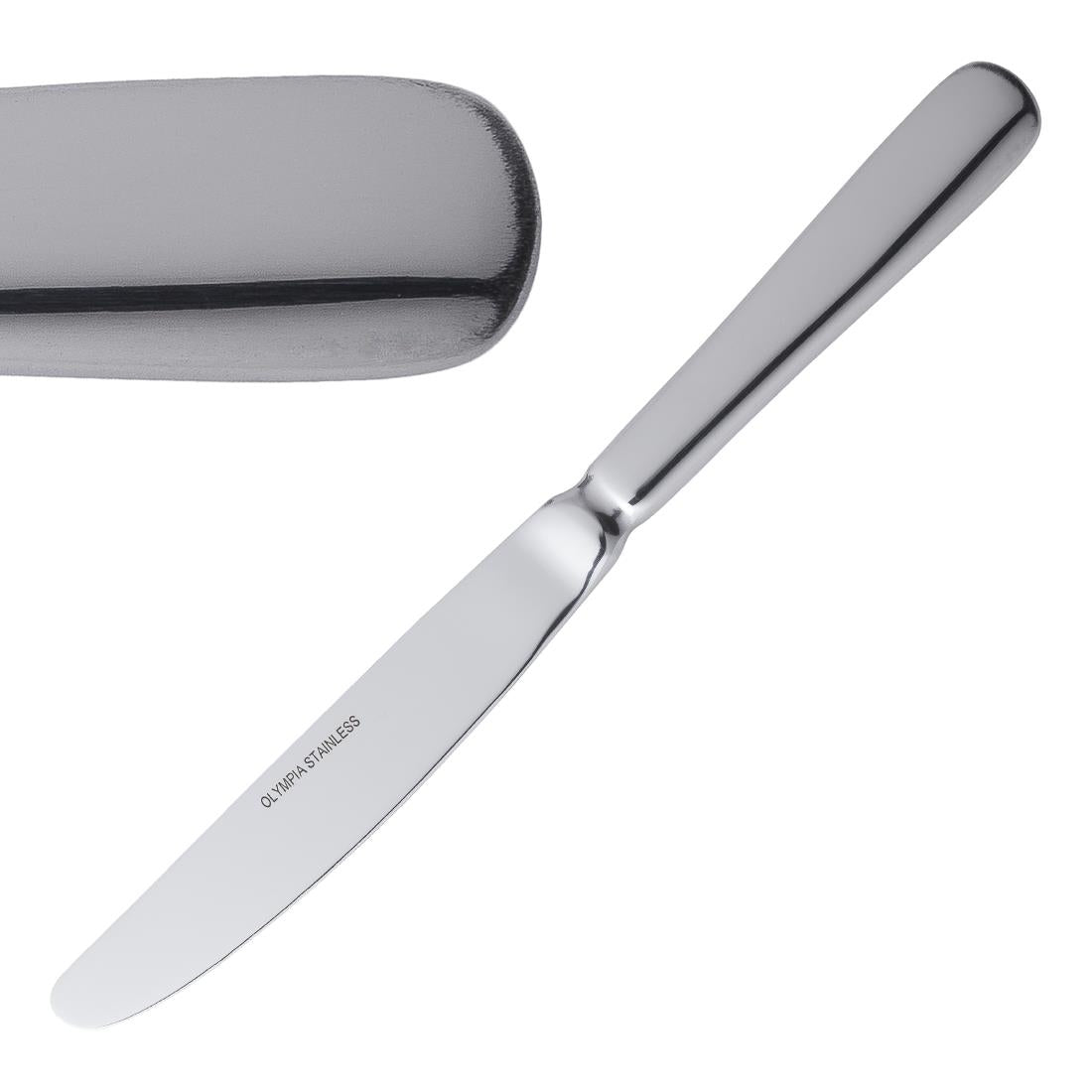 Olympia Baguette Table Knife (Pack of 12) - D595 Olympia