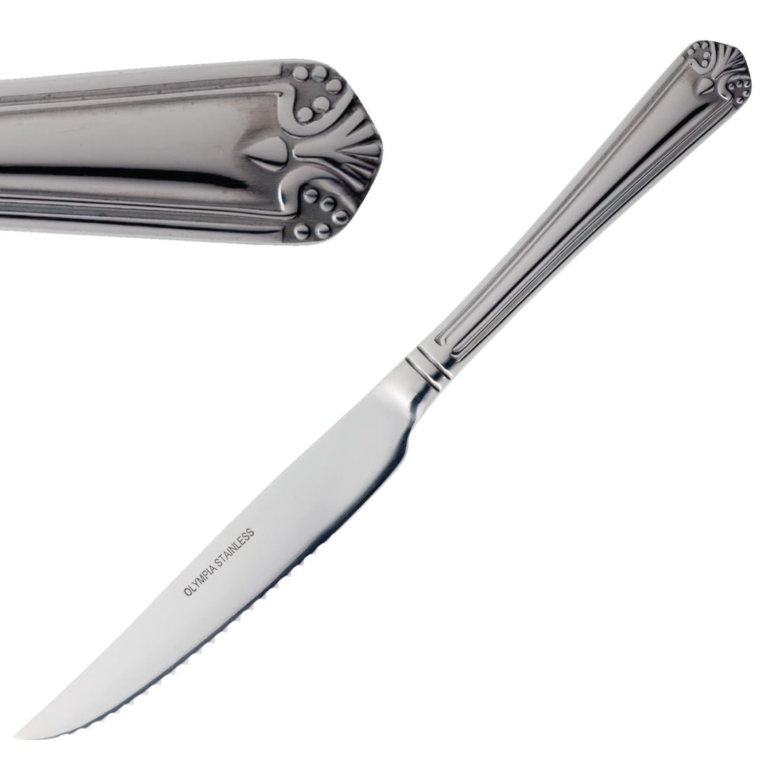 Olympia Jesmond Steak Knives (Pack of 12) - DL104 Olympia