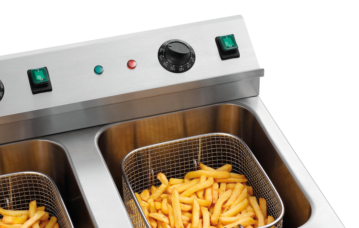 Inductiefriteuse 2x8L Plus - BARTSCHER