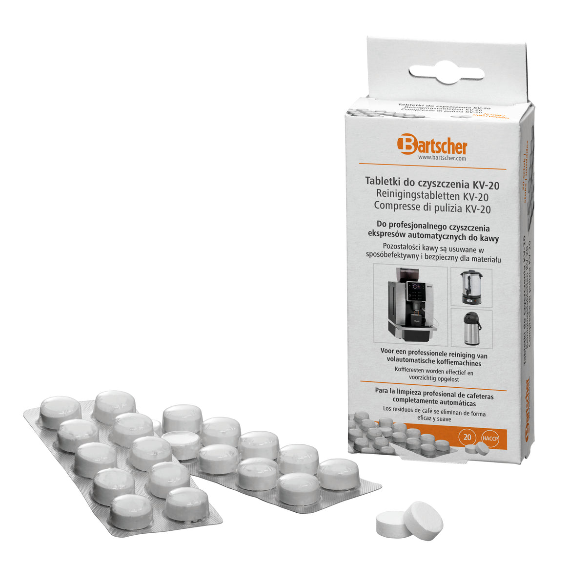 Bartscher Cleaning tabs KV-20 - 173283V