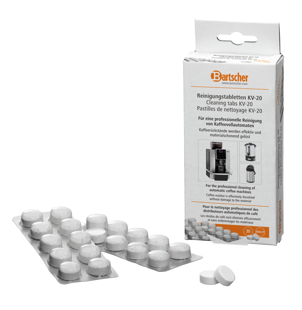 Bartscher Cleaning tabs KV-20 - 173283