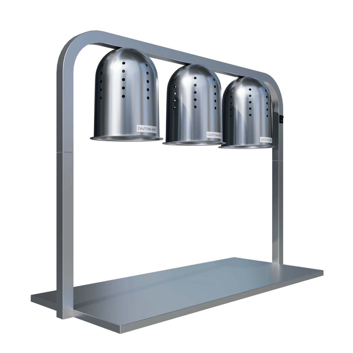 CUBO Voedselwarmer - 3 warmtelampen - Buffetten - GN 1/1 bodem - CS-3LHD