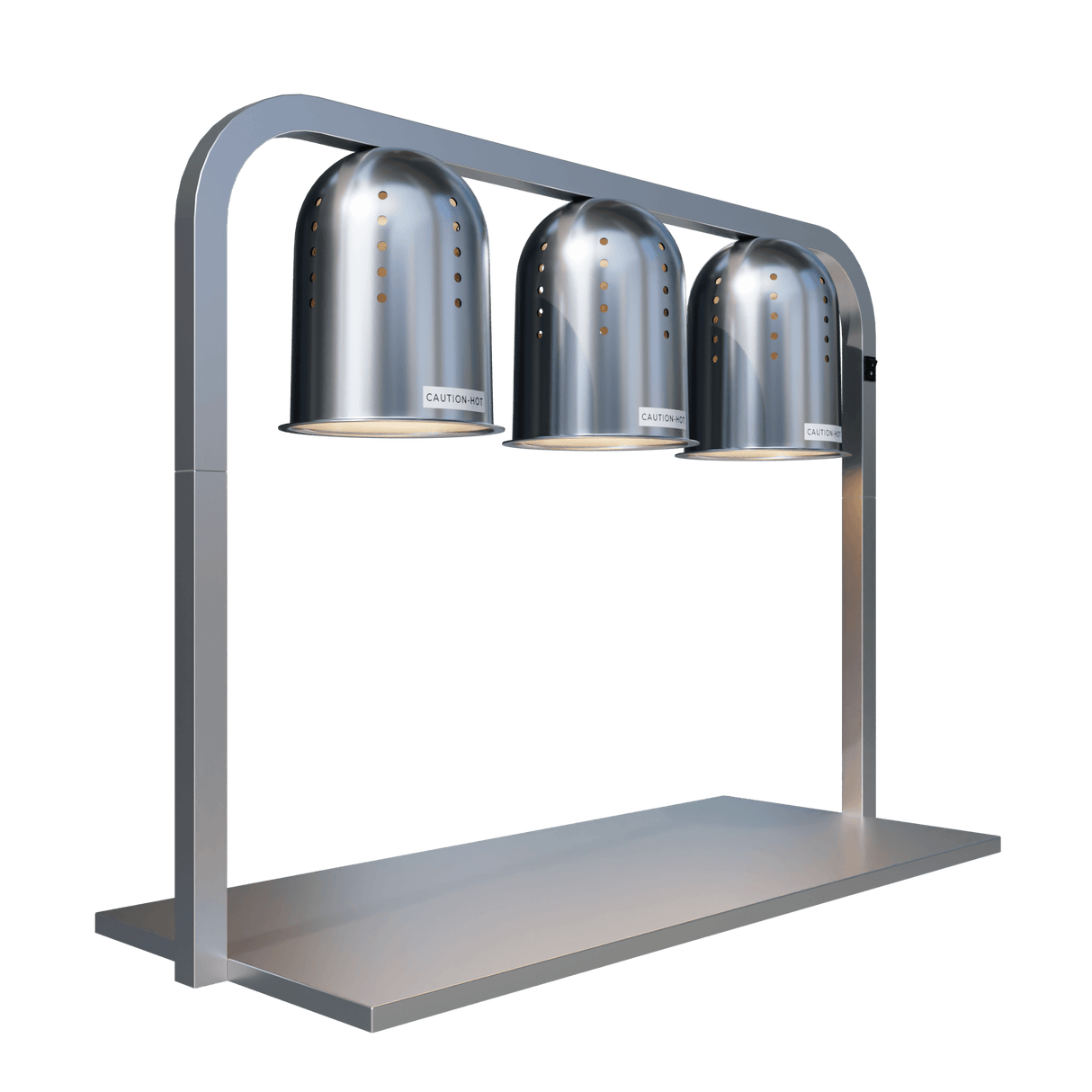 CUBO Voedselwarmer - 3 warmtelampen - Buffetten - GN 1/1 bodem - CS-3LHD