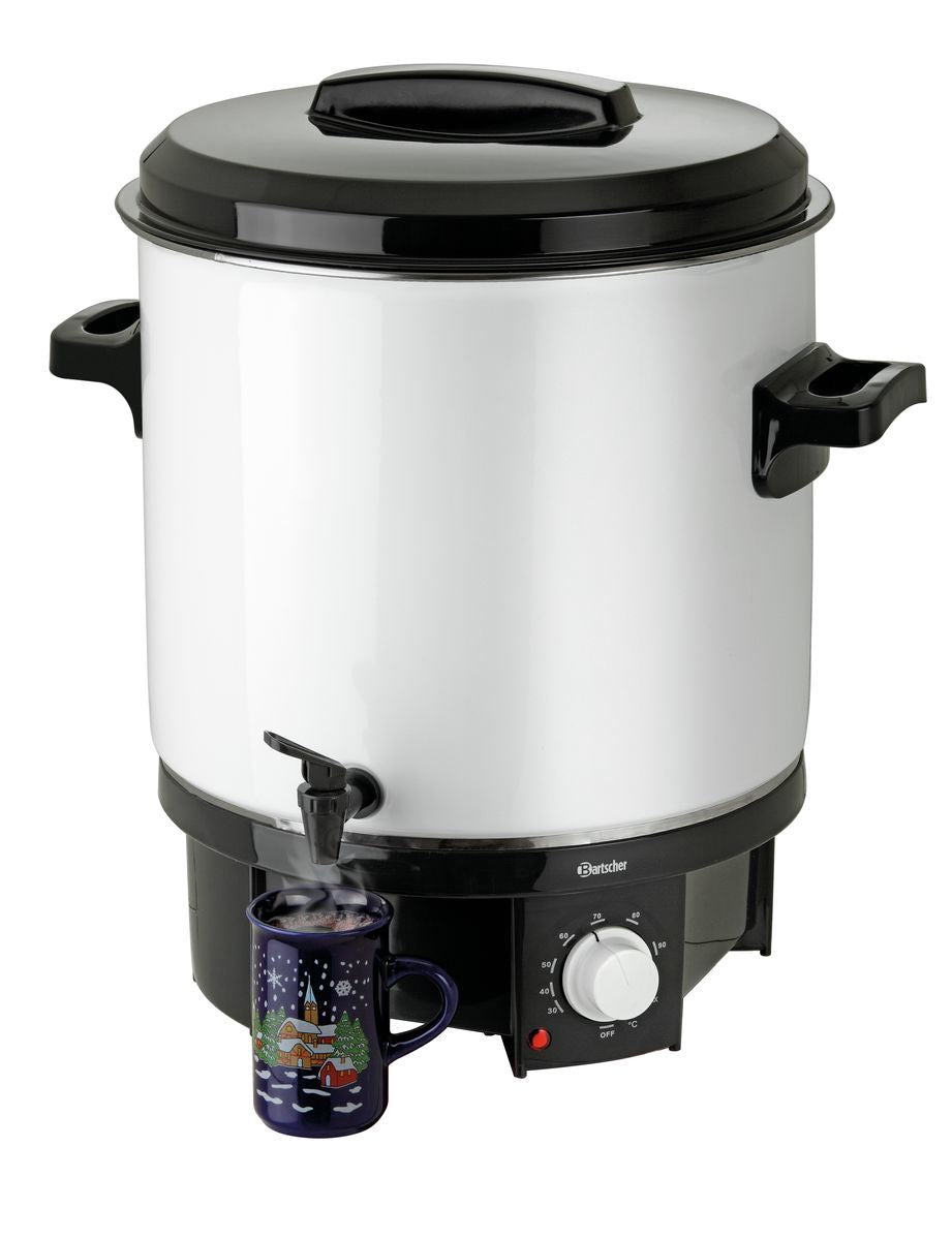 Bartscher Mulled wine pot,bl.w.canner GE 28 - 200049