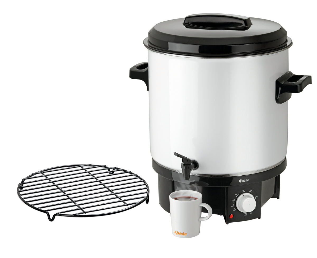 Bartscher Mulled wine pot,bl.w.canner GE 28 - 200049