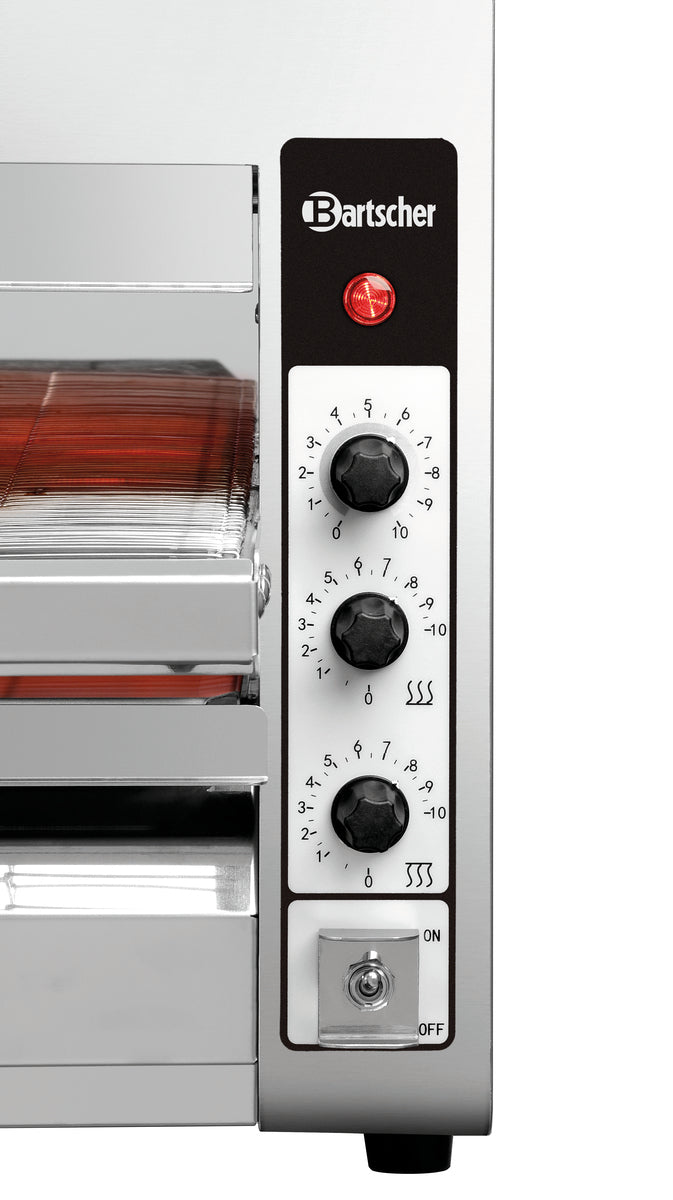 Doorloop-pizzaoven 3600TB10 - BARTSCHER