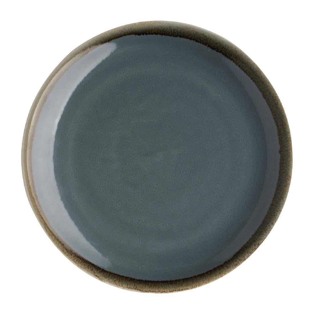 Olympia Kiln Round Coupe Plate Ocean 230mm (Pack of 6) - SA282 Olympia