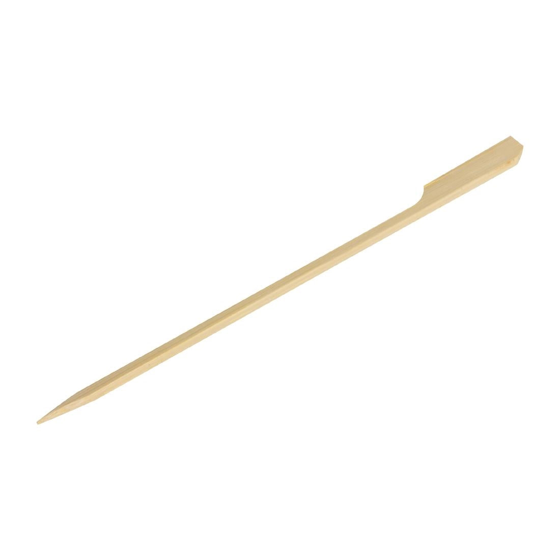 Fiesta Compostable Bamboo Paddle Skewers 150mm (Pack of 100) - DK394 Fiesta