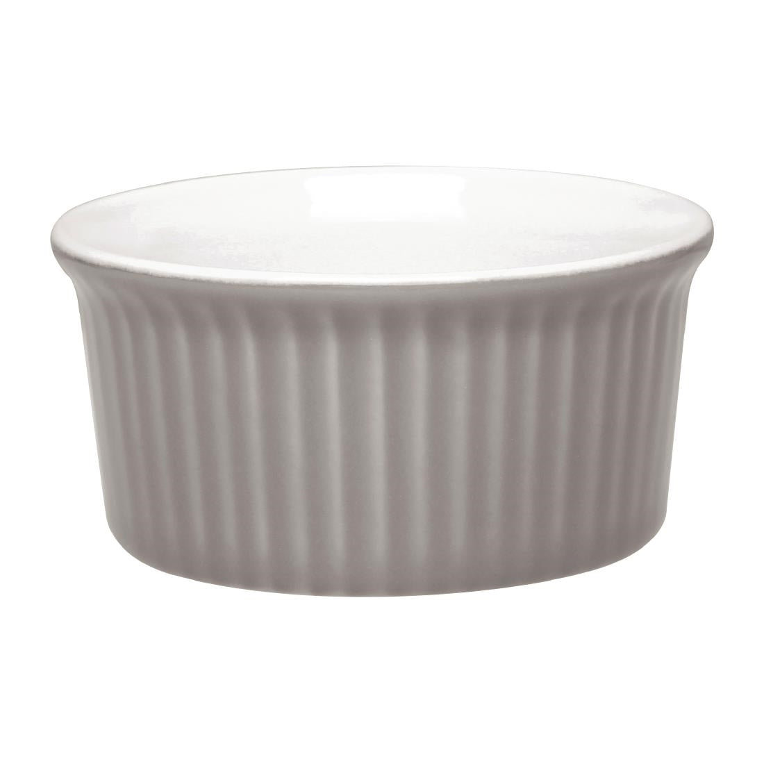 Olympia Pastel Ramekin Grey 70ml (Pack of 12) - DC801 Olympia
