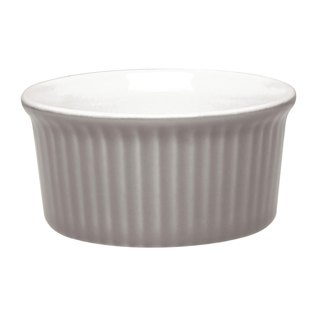 Olympia Pastel Ramekin Grey 145ml (Pack of 12) - DC806 Olympia