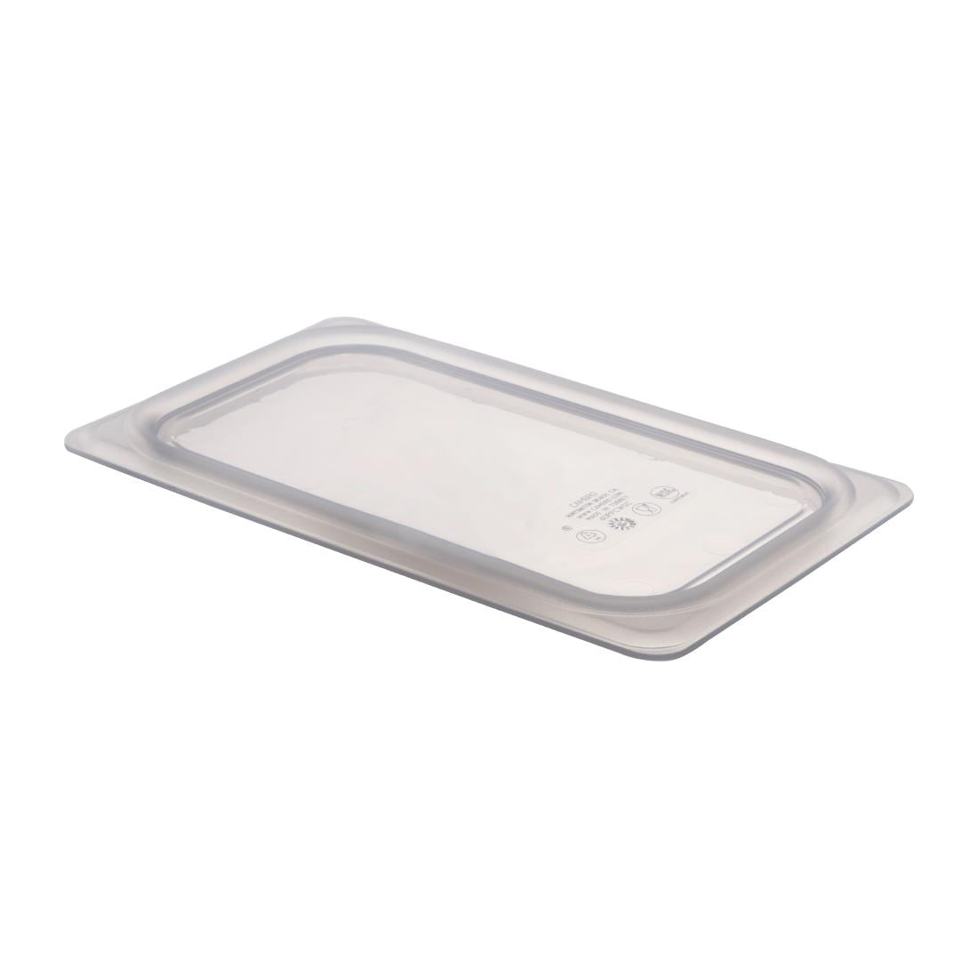 Cambro Polypropylene Gastronorm Tray 1/4 Soft Seal Lid - DM751 Cambro
