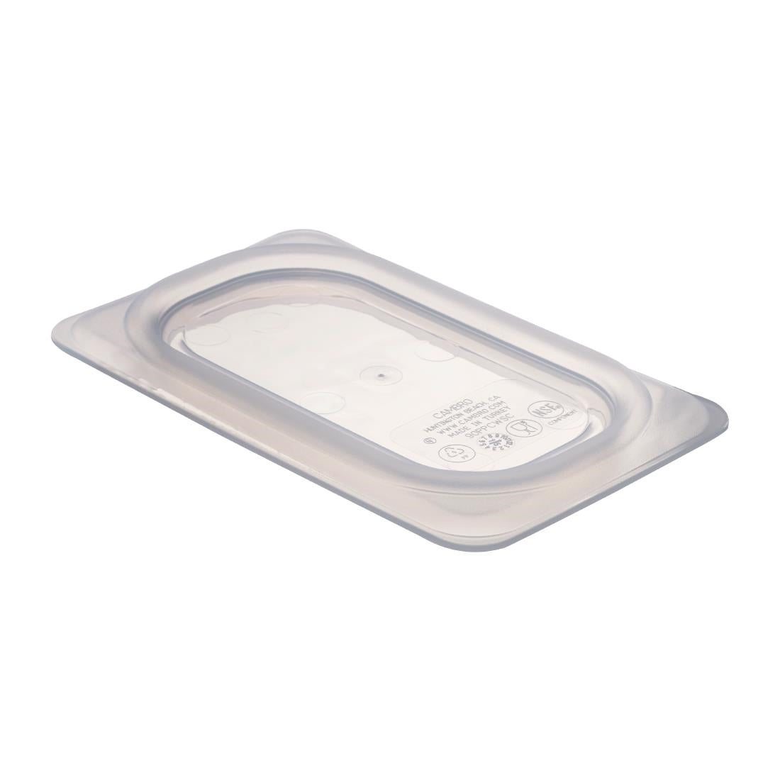 Cambro Polypropylene Gastronorm Tray 1/9 Soft Seal Lid - DM762 Cambro
