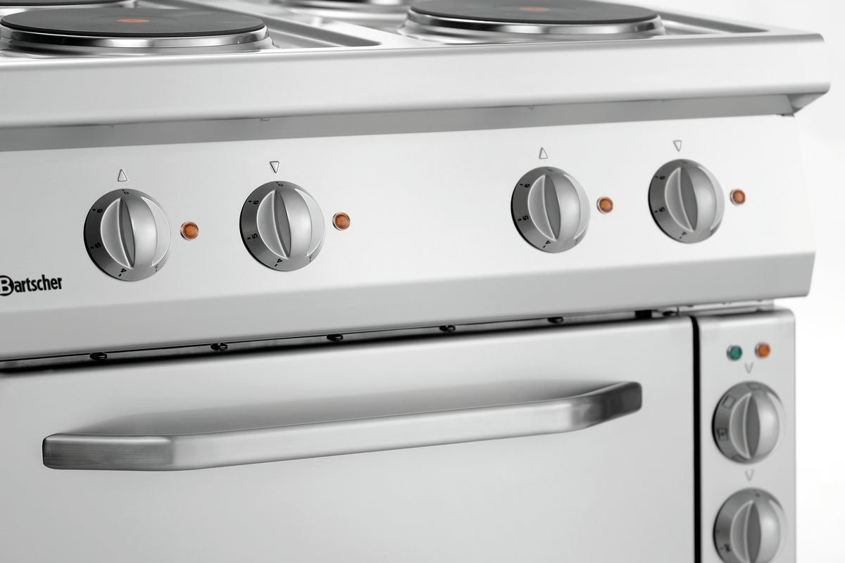 Bartscher Elektroherd 700, B800, 4PL, EBO - 286225