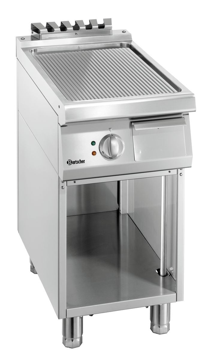 Grillplaat 700, B400, geribbeld - BARTSCHER