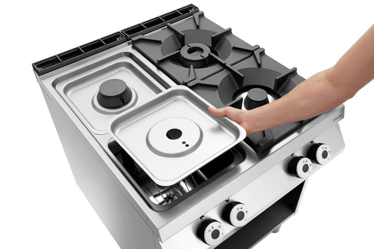 Gasfornuis, 4-branders, OO - BARTSCHER