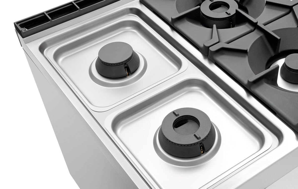 Gasfornuis, 6-branders, EO 2/1GN,NS - BARTSCHER