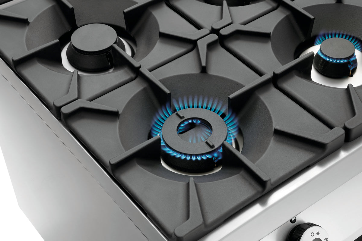 Gasfornuis, 6-branders, EO 2/1GN,NS - BARTSCHER