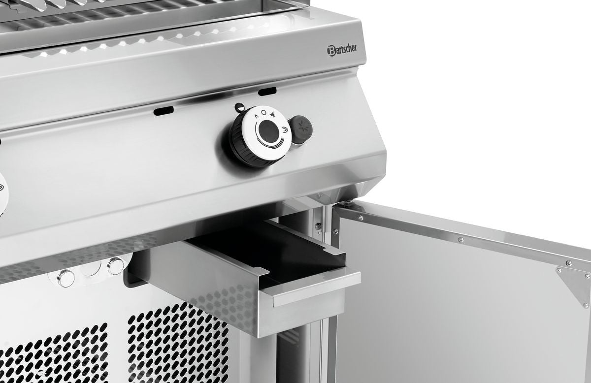 Bartscher Gas-Lavasteingrill, OBU - 2954631