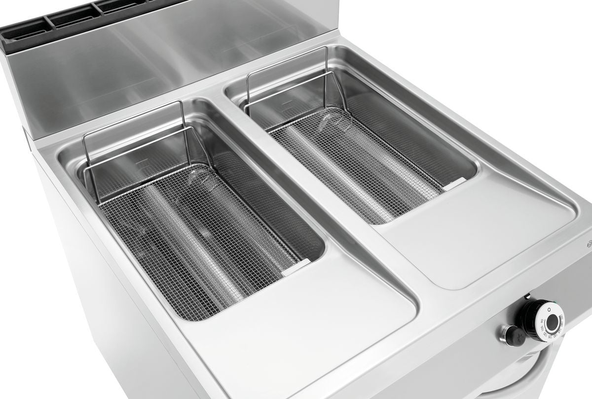 Gas friteuse met 2 binnenpannen - BARTSCHER