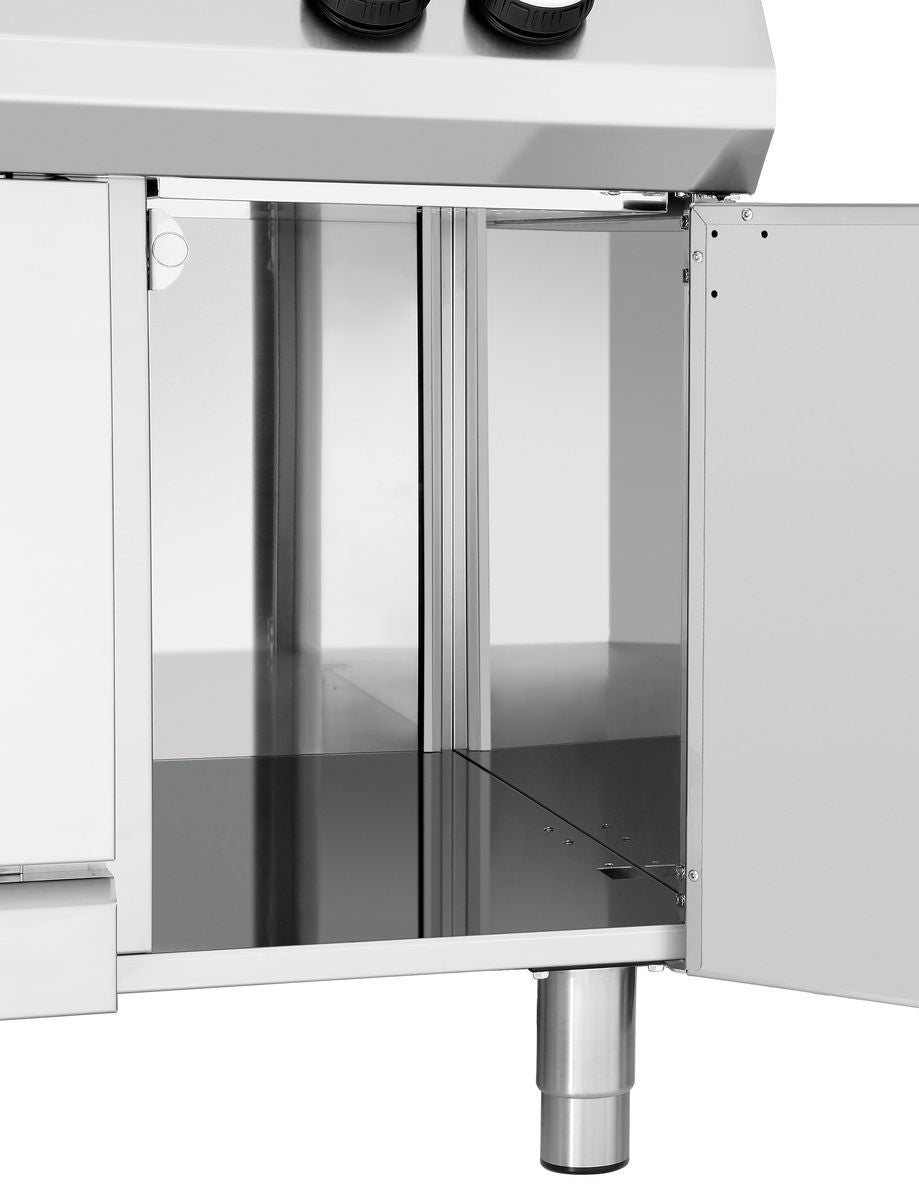 Bartscher 6-Platten-Elektroherd, EBO 2/1GN - 296217