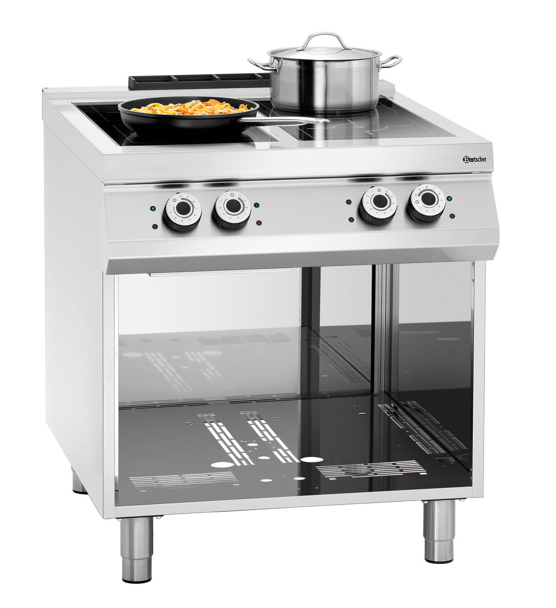 Bartscher Induktionsherd, 4 HTzonen, OBU – 296319V1