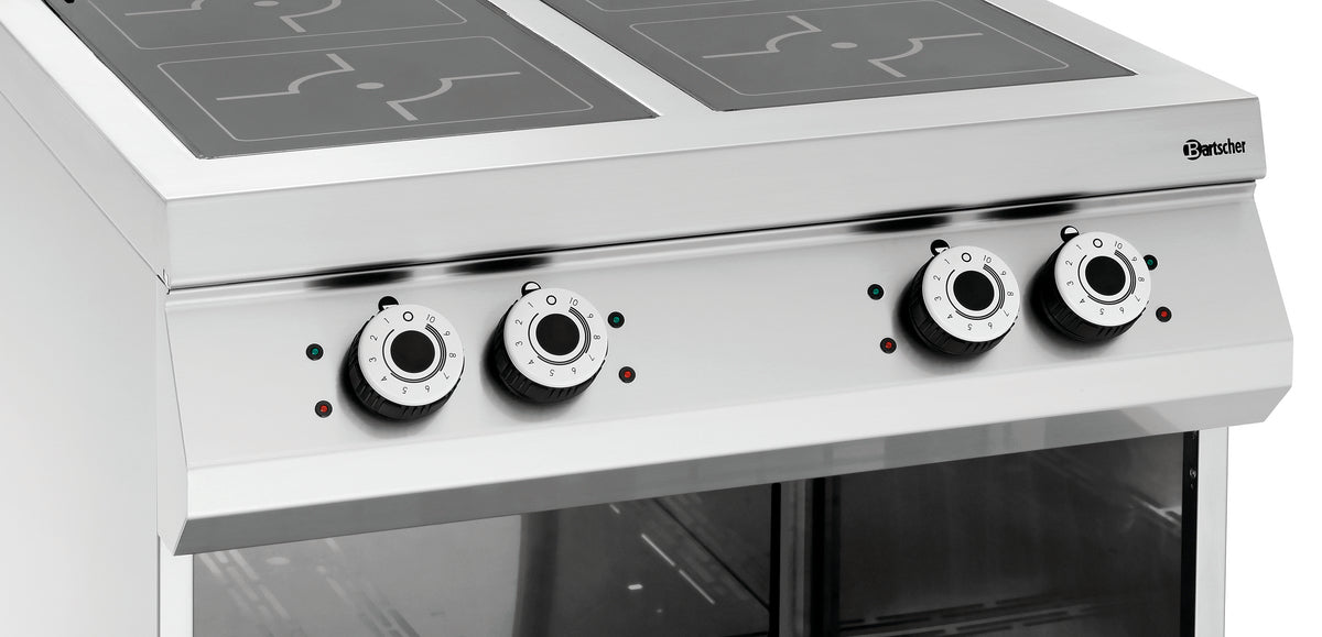 Bartscher Induktionsherd, 4 HTzonen, OBU – 296319V1