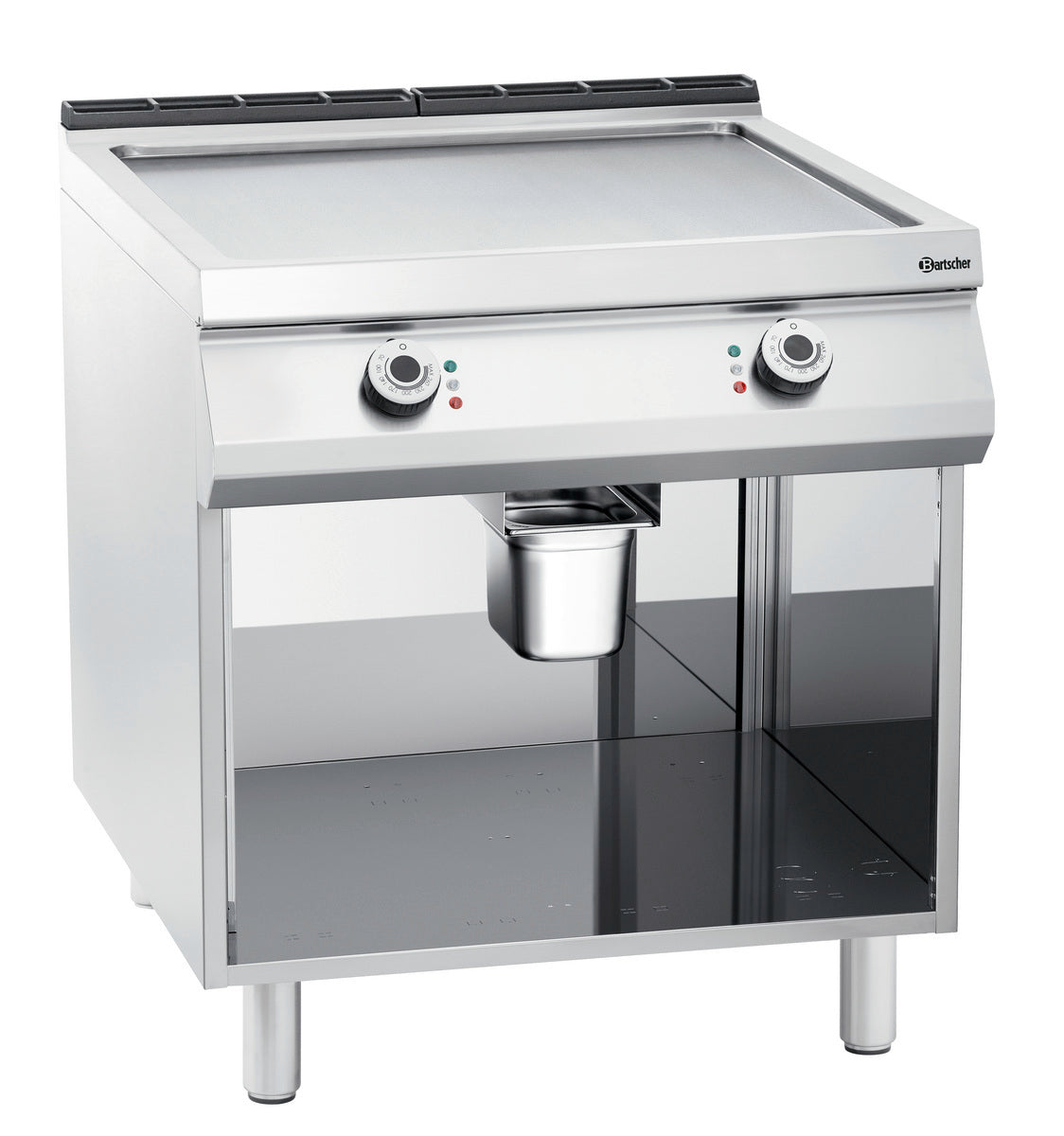 Grillplaat el., glad - BARTSCHER