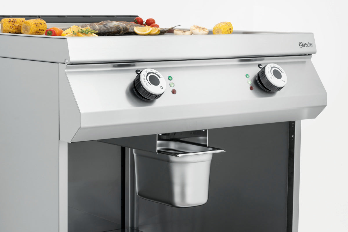 Grillplaat el., glad - BARTSCHER