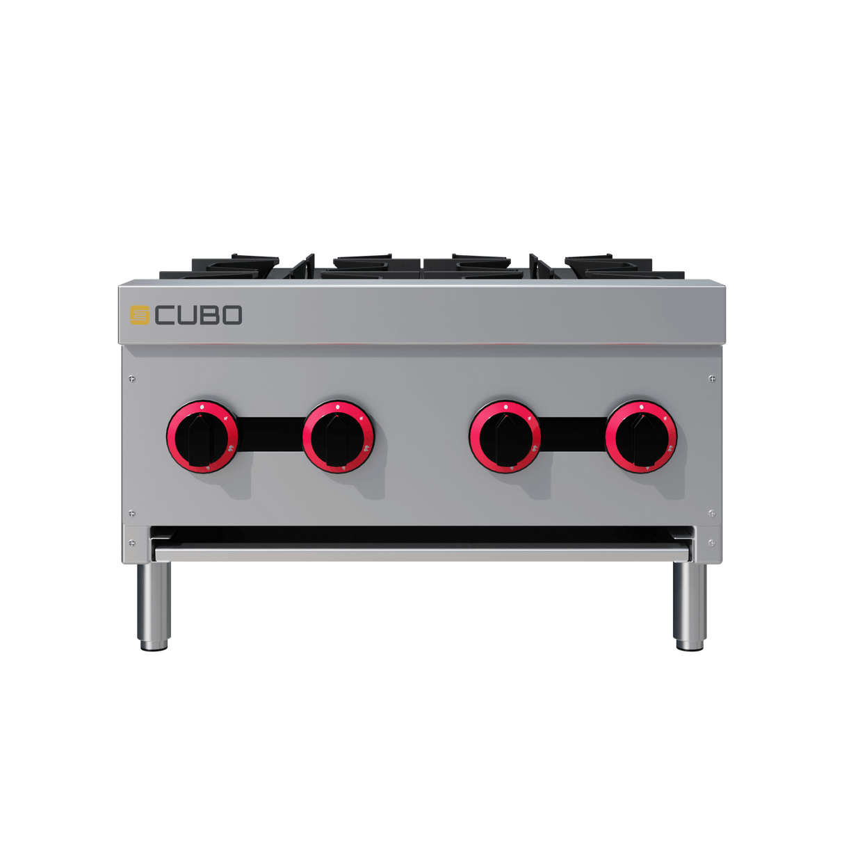 CUBO Gaskookplaat 61.5cm - 4-pits - 4 x 4.5kW - CS-XRB-4-OZ-M