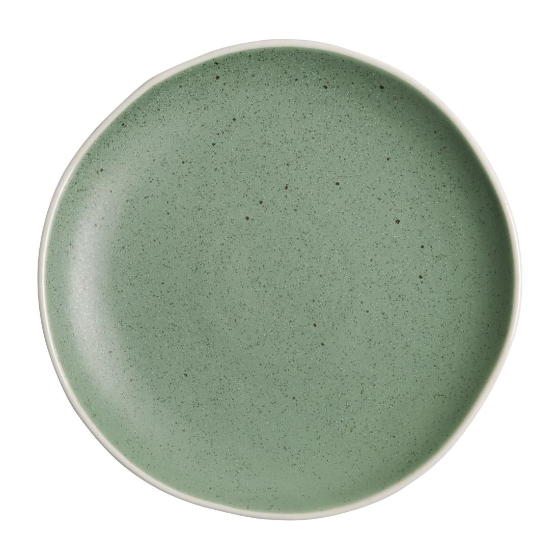 Olympia Chia Plates Green 205mm (Pack of 6) - DR801 Olympia