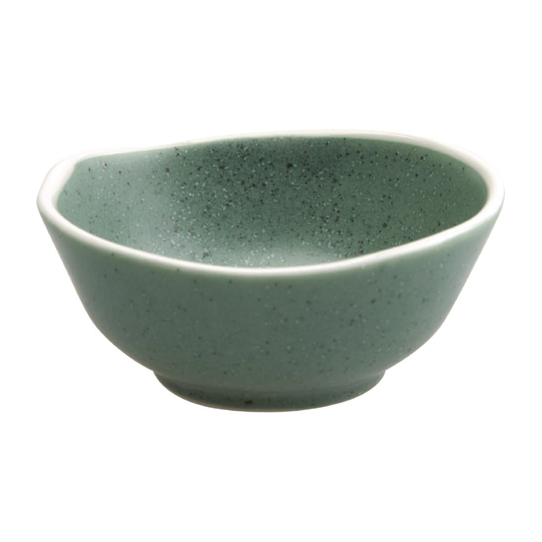 Olympia Chia Dipping Dishes Green 80mm (Pack of 12) - DR806 Olympia