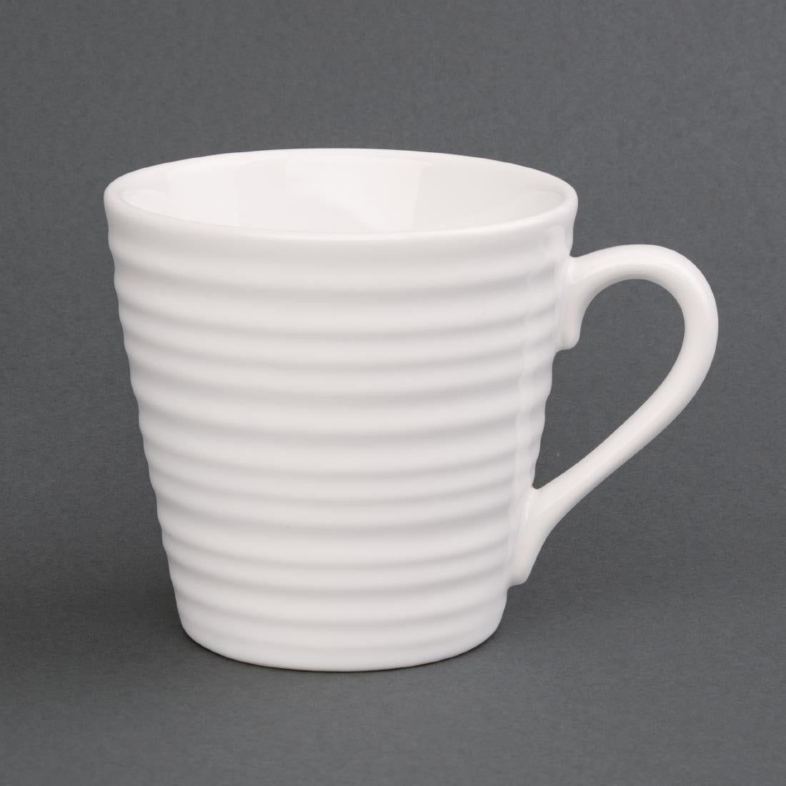 Olympia Cafe Aroma Mug White - 340ml 11.5fl oz (Box 6) - DH633 Olympia