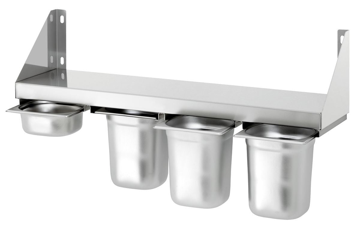 Bartscher Spice shelf, 4x1/6GN - 389080
