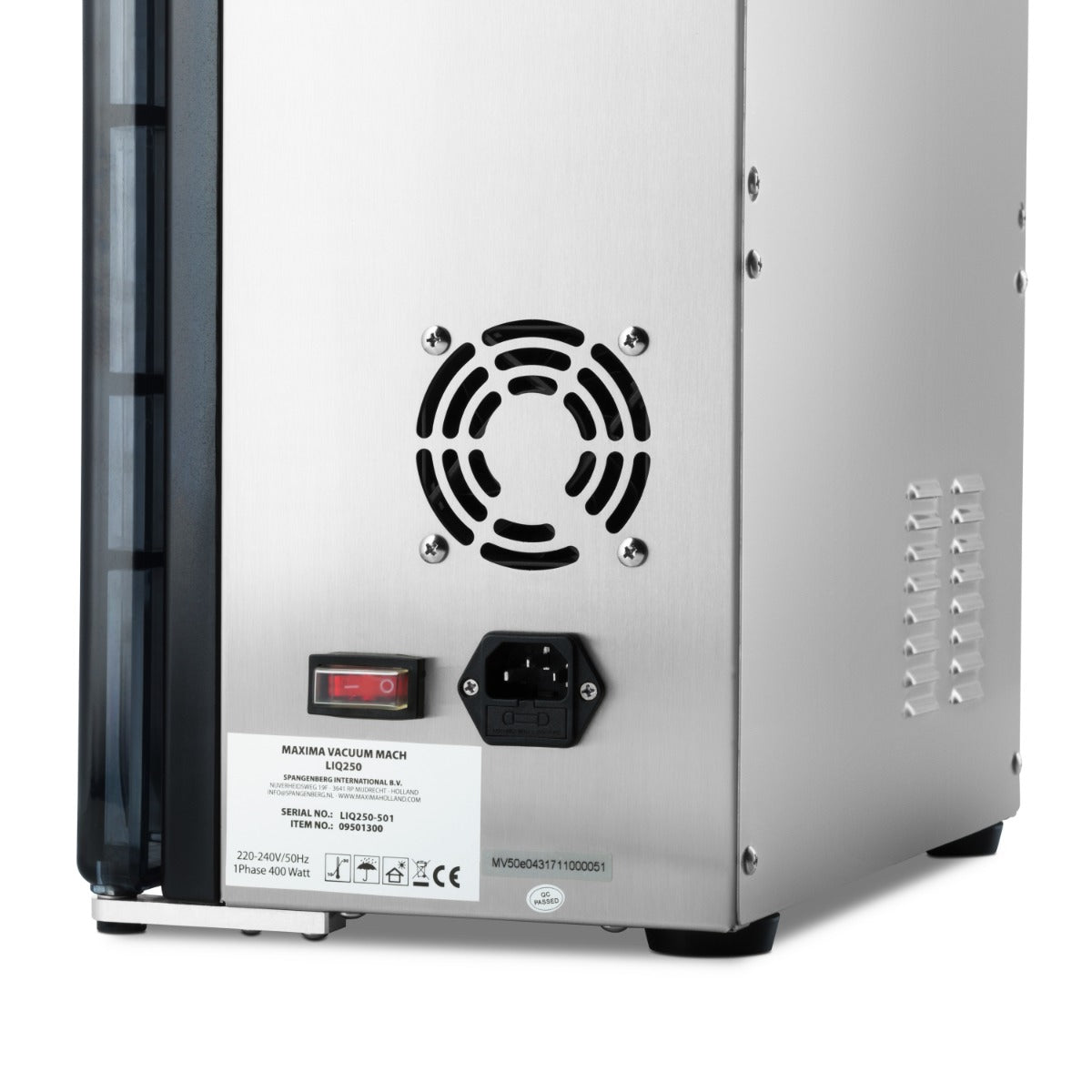 Maxima Vacuum Pack Machine - 25,4cm Seal - W31,5 x D3 x H26,1cm Chamber - for Liquids - 09501300