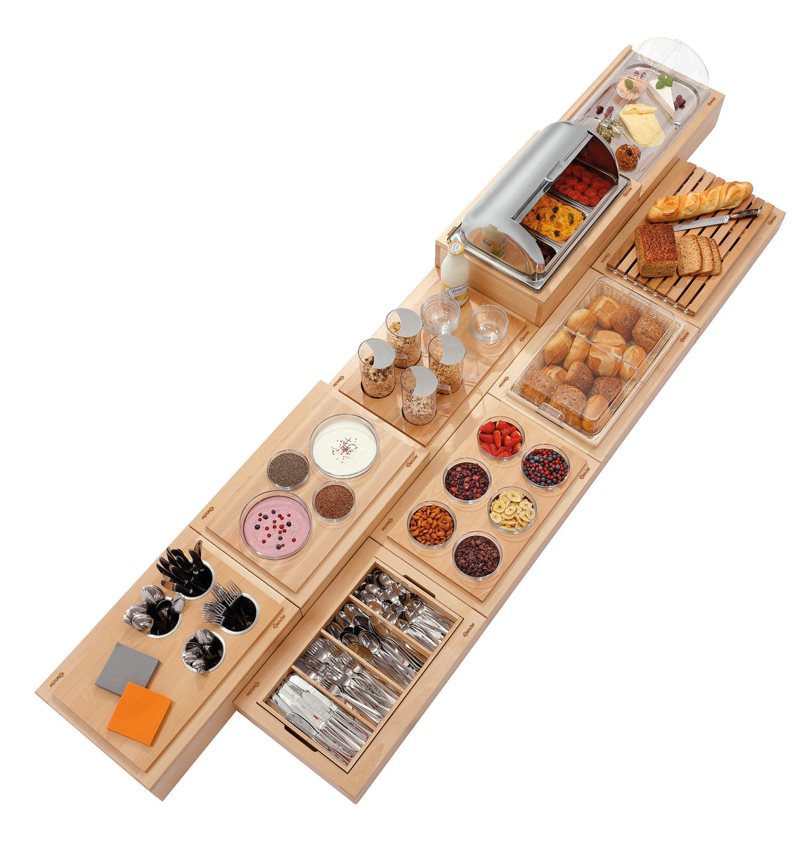Buffet-systeemset CD3-1/3 - BARTSCHER