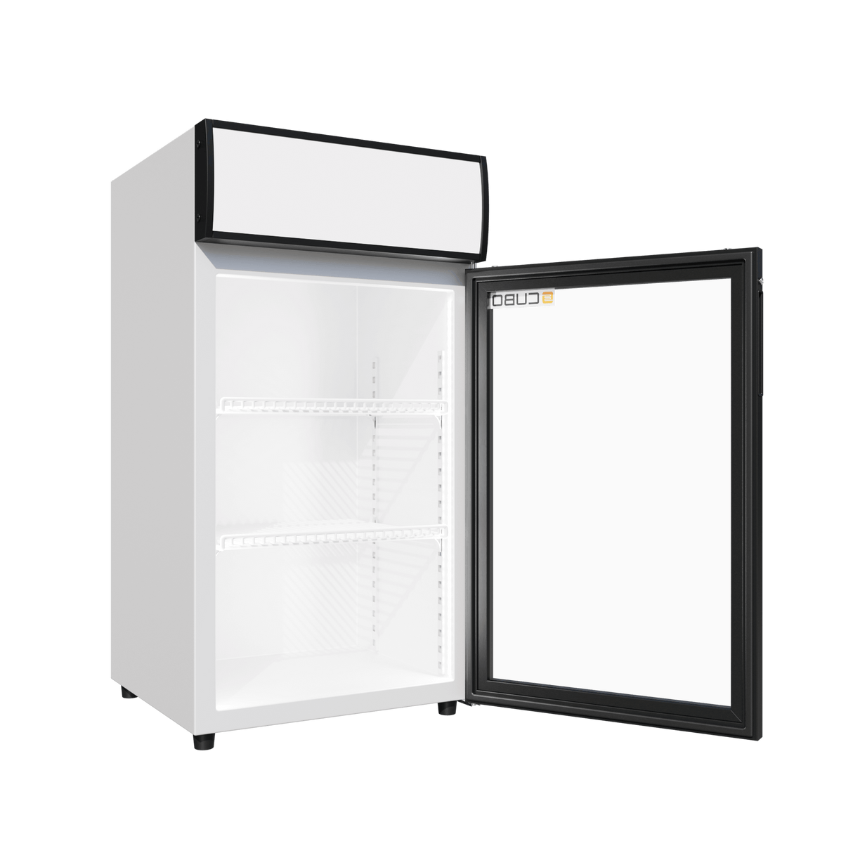 Cubo Tafelmodel Barkoelkast 59L - 1 Scharnierende Glazen Deur - Energiezuinig - CS-50H-EE