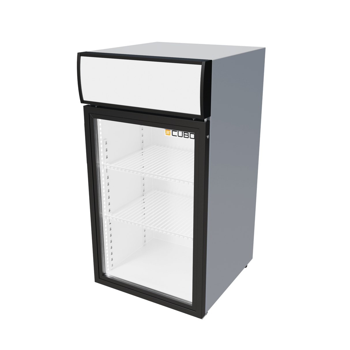 Cubo Tafelmodel Barkoelkast 59L - 1 Scharnierende Glazen Deur - Energiezuinig - CS-50H-EE